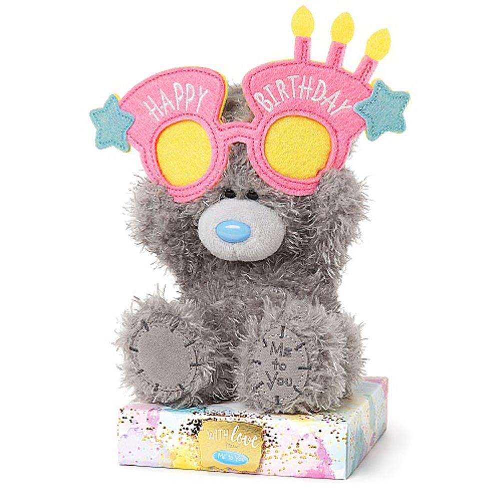 7" Wearing Happy Birthday Glasses Me to You Bear Extra Image 1